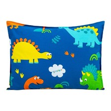Toddler Pillow with 100 Organic Cotton Pillowcase 14x19, Kids Bedding Pillow...
