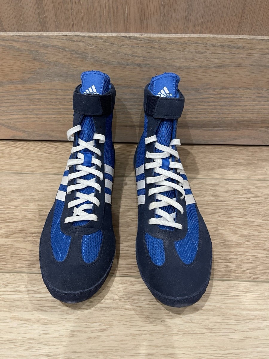Adidas Wrestling Shoes Combat Speed Two Tone Blue Size CB4