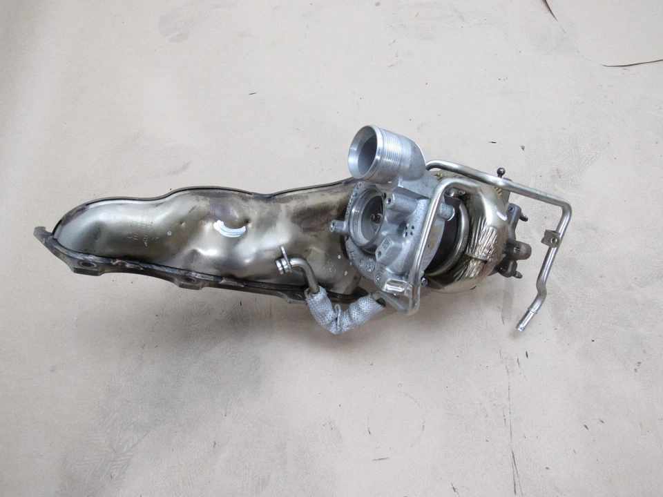 Audi RS7 C7 2016 4,0 L motor paso derecho turbocompresor colector de escape 12-18 * Foto 4 de 4