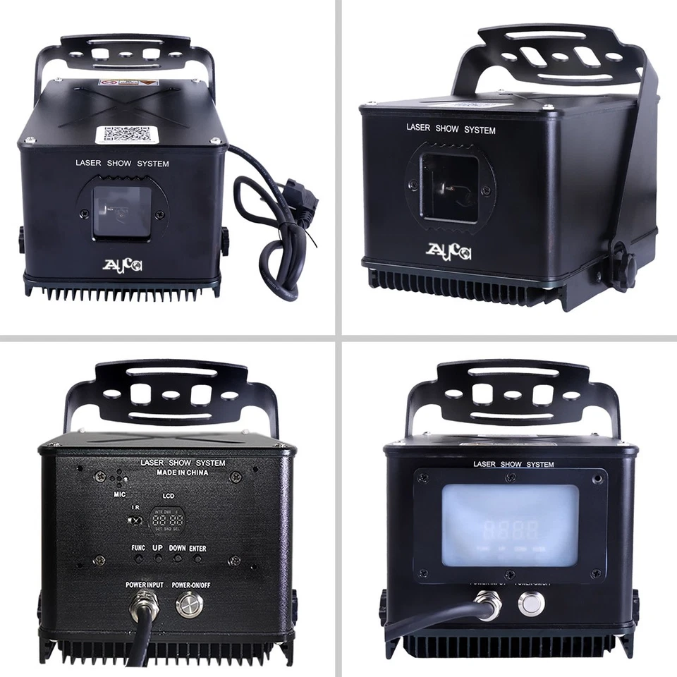 Outdoor IP65 Waterproof Android iOS APP 3W RGB Stage Show Projector Laser Lights - Image 4 of 4