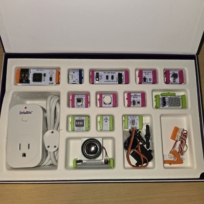LittleBits Smart Home Kit 14 Bits Modules Magnets DIY IFTTT Ready Smart Solution