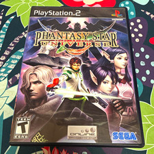SEGA Phantasy Star Universe (Sony PlayStation 2 PS2, 2006) CIB manual