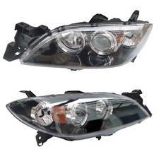 Headlights For 2004 2005 2006 2007 2008 2009 Mazda 3 Sedan Left And Right