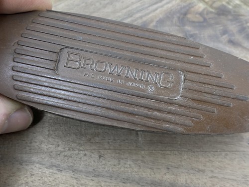 Vintage Browning Rifle Shotgun Stock Recoil Pad (measurements in pics) - Picture 2 of 11