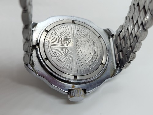 Mechanical Commander's Vintage Watch USSR Vostok Airborne Forces with bracelet - Picture 10 of 24