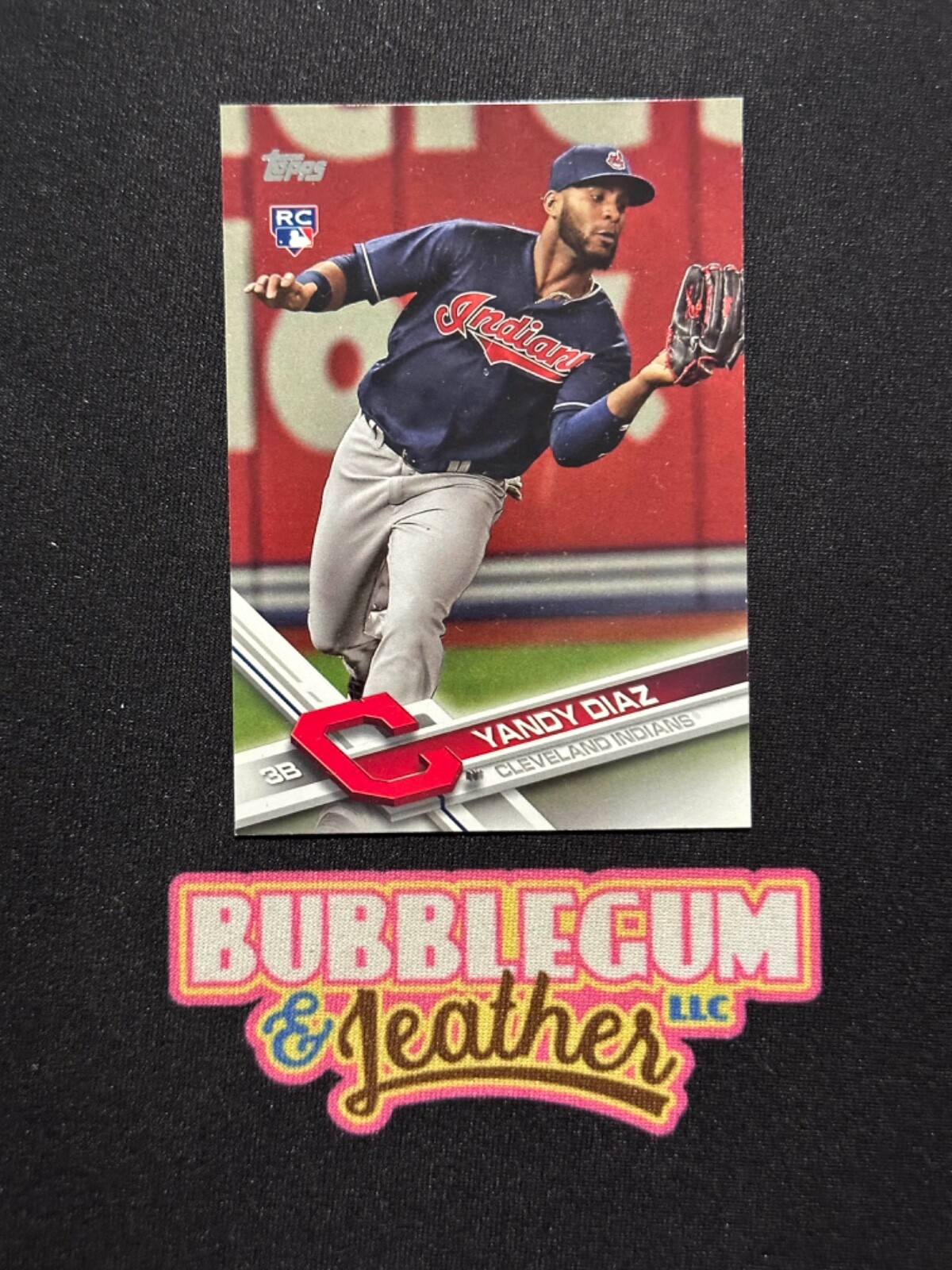 2017 Topps Update Yandy Diaz RC #US151 Cleveland Indians Rookie Card