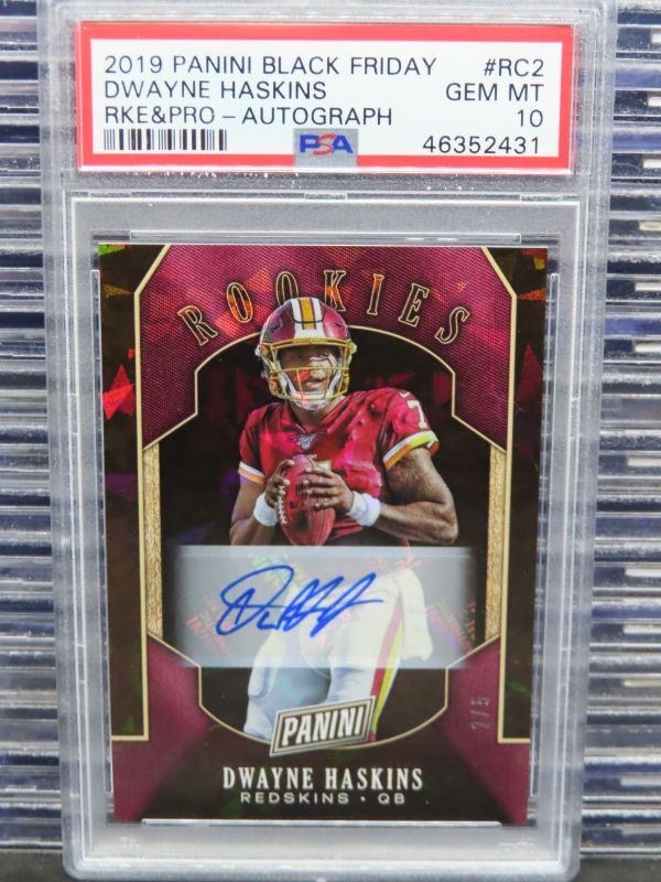 Dwayne Haskins Panini Black Friday Rookies & Prospects #RC2 Base