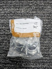 (QTY 15) ProConnex NM/SE Clamp Type Strain Relief Connector Zinc 3/4" 44660