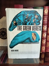 The Green Berets_Robin Moore_HCDJ_1965_1st Edn / 6th Print_Vietnam War_Good