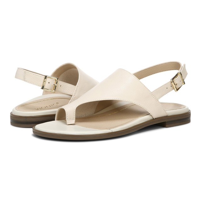 Vionic Women's Citrine Ella Flat Comfort Sandals- Supportive Backstrap Sandal for sale online 