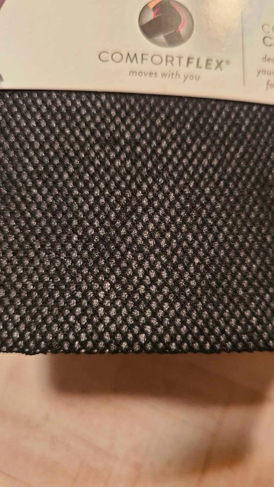 Hanes 1x/2x Beyond Medias Negro Micronet Nuevo en Paquete Foto 2 de 3