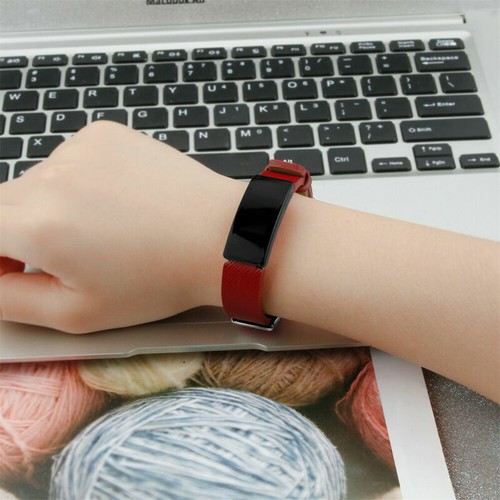 Luxury Metal/Leather Wristband Strap Replacement For Fitbit Inspire 2/Inspire HR - Picture 67 of 115