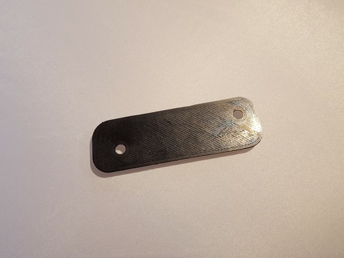 88-91 Honda CRX / Civic Hatchback Antenna Delete Plate Direct Mount to OEM block - Picture 7 of 8