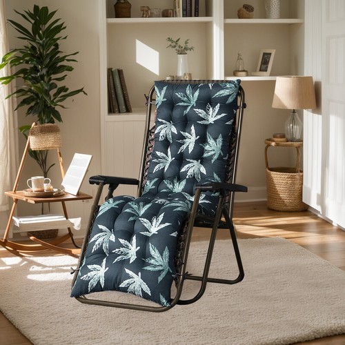 Long Cushion Recliner Chair Thicken Cushion Long Chair Couch Seat Cushion Pads - Picture 10 of 57