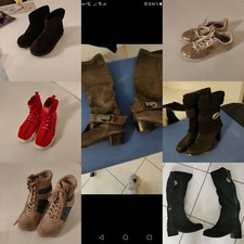 Lots 7 paires de chaussures femmes 36-41 idéal revente à l'unité