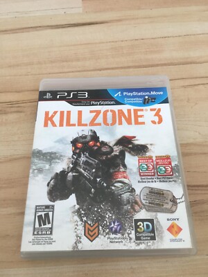 Killzone 3 (Sony PlayStation 3, 2011) Cib complete with manual (c)