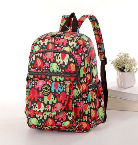 Season Crinkle Nylon Medium Backpack Woman Girl Lightweight Waterproof Back Pack - Picture 50 of 74