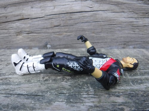 Figurina Metal Mulisha TODD POTTER 4" 2009 Ronin Syndicate Journeys no dirt bike - Foto 4 di 10