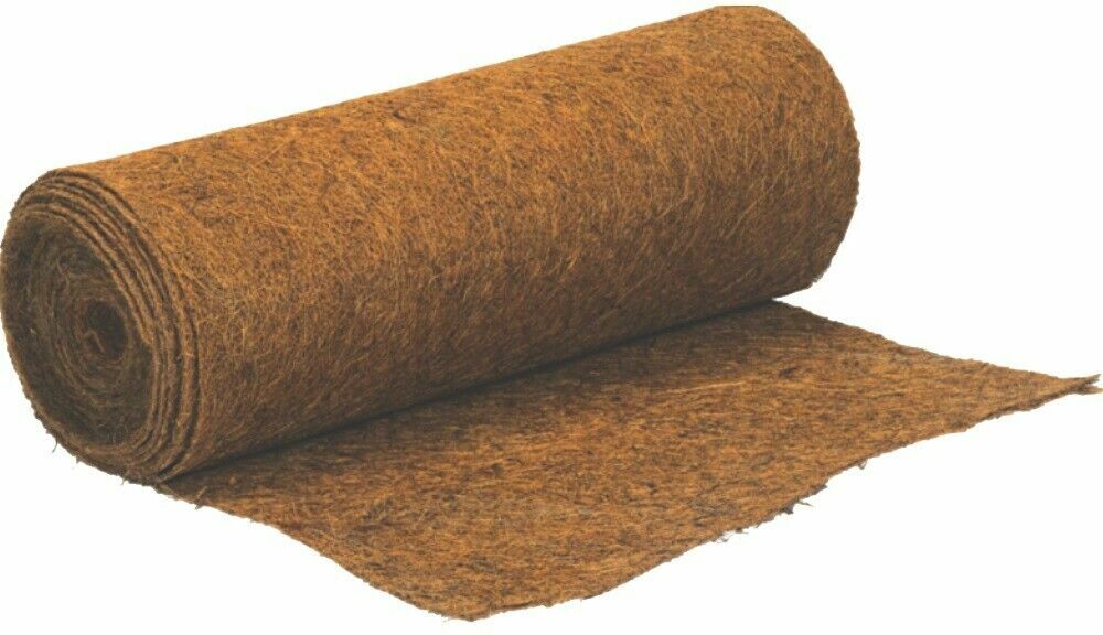 Coco Liner Roll Garden Hanging Basket Liner Cut To Size 1.0Mx0.8M