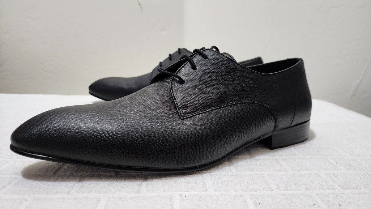 BP. Mens Size 13US Albert Plain Toe Derby, Black | eBay