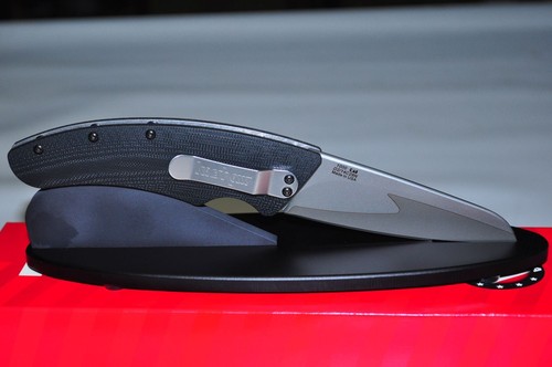 Coltello KERSHAW 1000 OCC Orange County Choppers 10 anni anniversario con base espositore - Foto 9 di 9