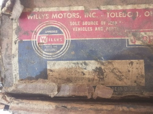 NOS FORD GPW WILLYS MB VALVE COVER ASSY 630302 - Picture 5 of 6