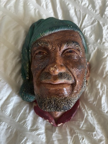 Vintage Bossons Heads- Chalkware- Sardinian, Syrian and Corsican. - Picture 5 of 5