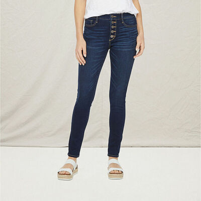 Jean Femme A.N.A. Noir Skinny Stretch Taille 4 - Occasion Très Bon état - Coupe Slim élastique