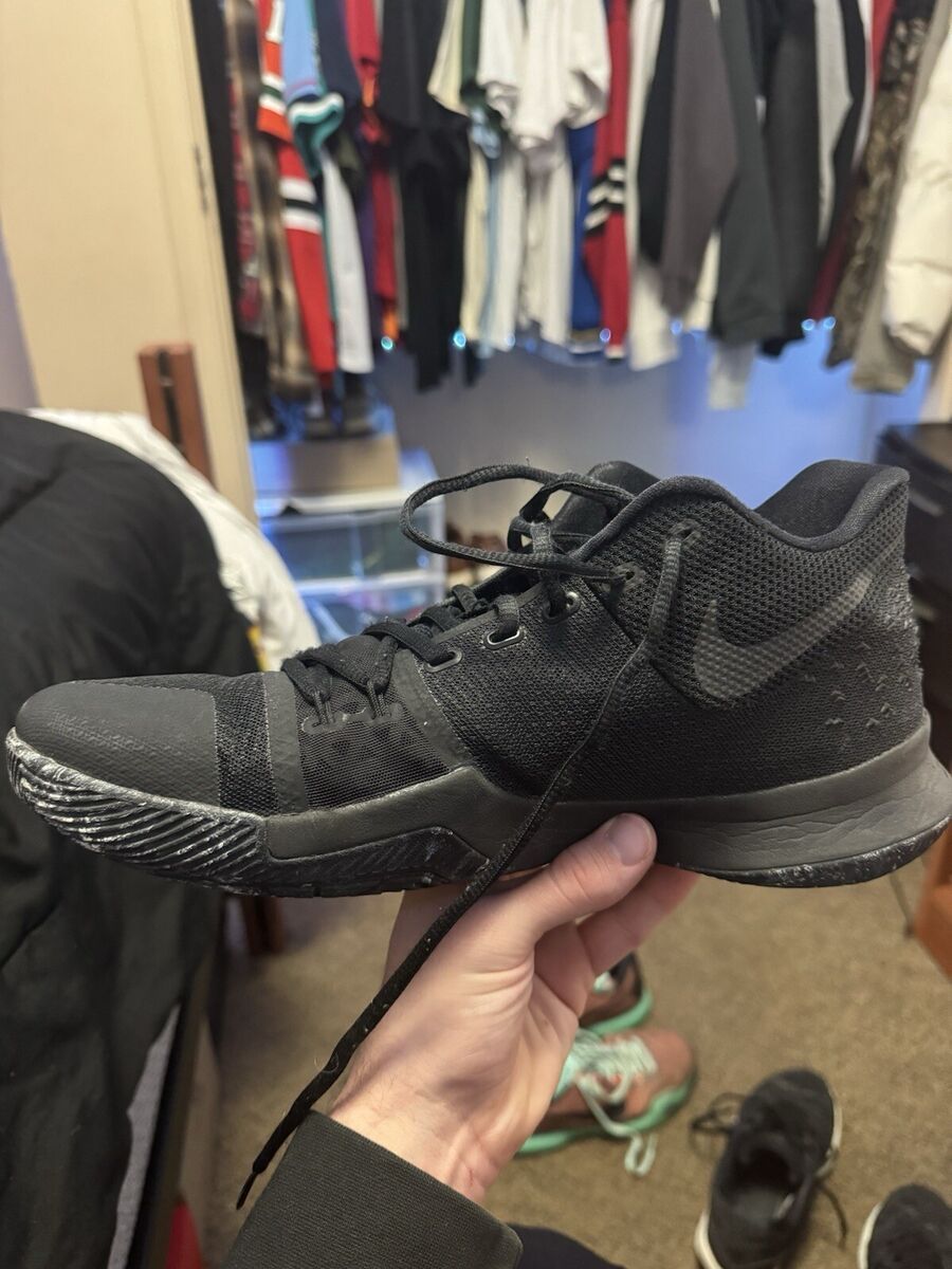 Nike Kyrie 3 Triple Black Size 10.5 | eBay Nike Kyrie 3 Triple Black Size 10.5 | eBay