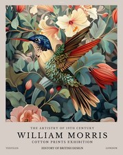 Large size William Morris Hummingbird Print A4 to A0