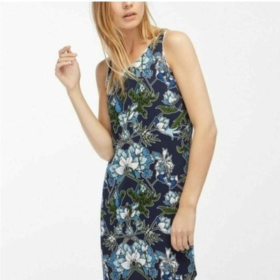 NWT Massimo Dutti Sleeveless Shift Dress US 4