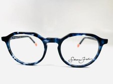 New SEAN JOHN SJO 5137E 414 Blue Tortoise Eyeglasses 50/20/150