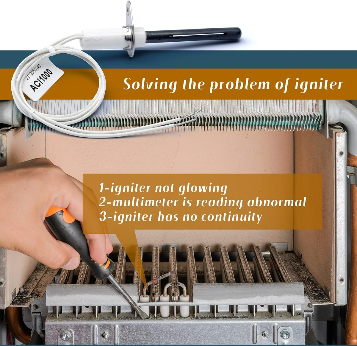 Glow Plug Gas Furnace Ignitor Not Glowing Goodman Furnace Ignitor