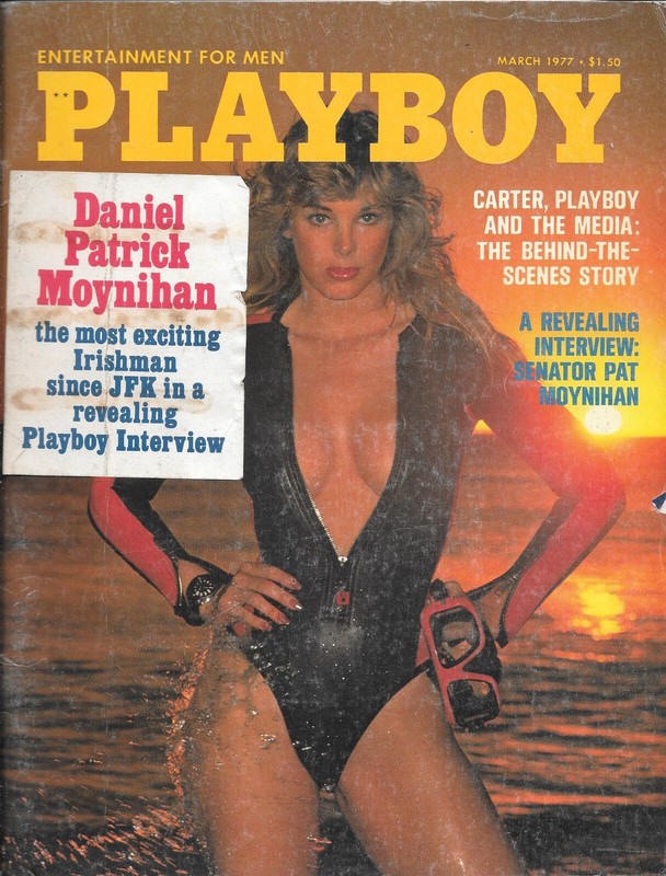 Playboy Magazine March 1977 Nicki Thomas COMPLETE CENTERFOLD Bunny Girlie HEFNER