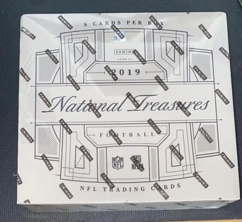 2019 Panini National Treasures Football Sealed Hobby Box