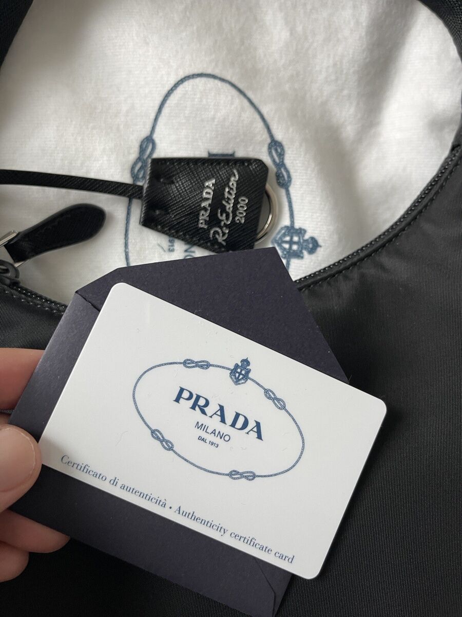 Prada Re-Edition 2000 Re-Nylon Re-Edition 2000 mini-bag | eBay Prada Re-Edition 2000 Re-Nylon Re-Edition 2000 mini-bag | eBay