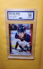 Graded Gem 💎 Mint 10 2022-23 Saginaw Spirit rookie MICHAEL MISA