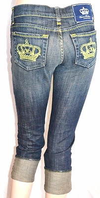 Rock & Republic VICTORIA BECKHAM Capri Jeans Hose W25 NEU trousers 280  
