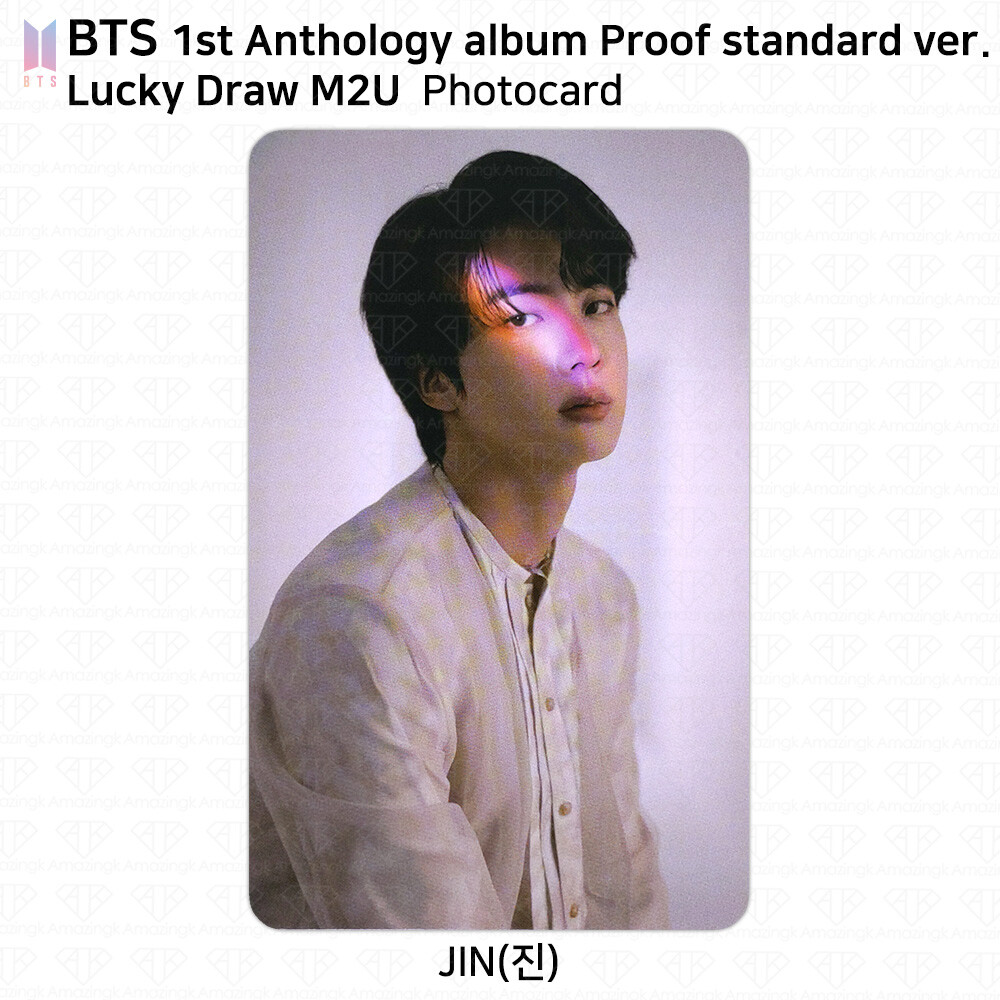 BTS 1st Anthology Album Proof Lucky Draw Photocard Power