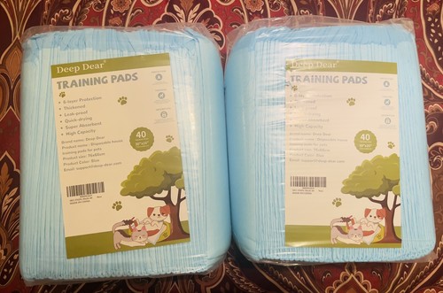2 Pack - Deep Dear Dog Training Pads - Size Large 30x26 Inches (80 Count) - Picture 7 of 7