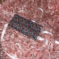 Reusable Face Mask With Nose Wire And Filter Pocket