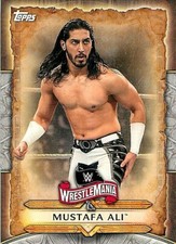 2020 Topps WWE Road to WrestleMania #WM-4 Mustafa Ali