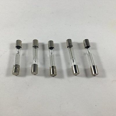 Compstudio 5Pcs F12AL250V 12A FAST Blow Fuse 5x20mm Fast Acting Fuse 250V