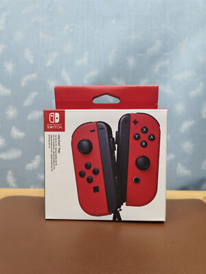 New Nintendo Switch Joy - Con Wireless Controller Pair With Strap, Red 