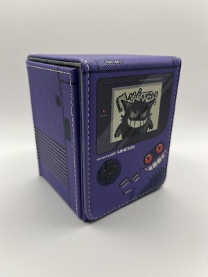 Pokmon Card Deck Box Gengar Retro Game Boy Color Ghost TCG Fits 100 Cards  | eBay