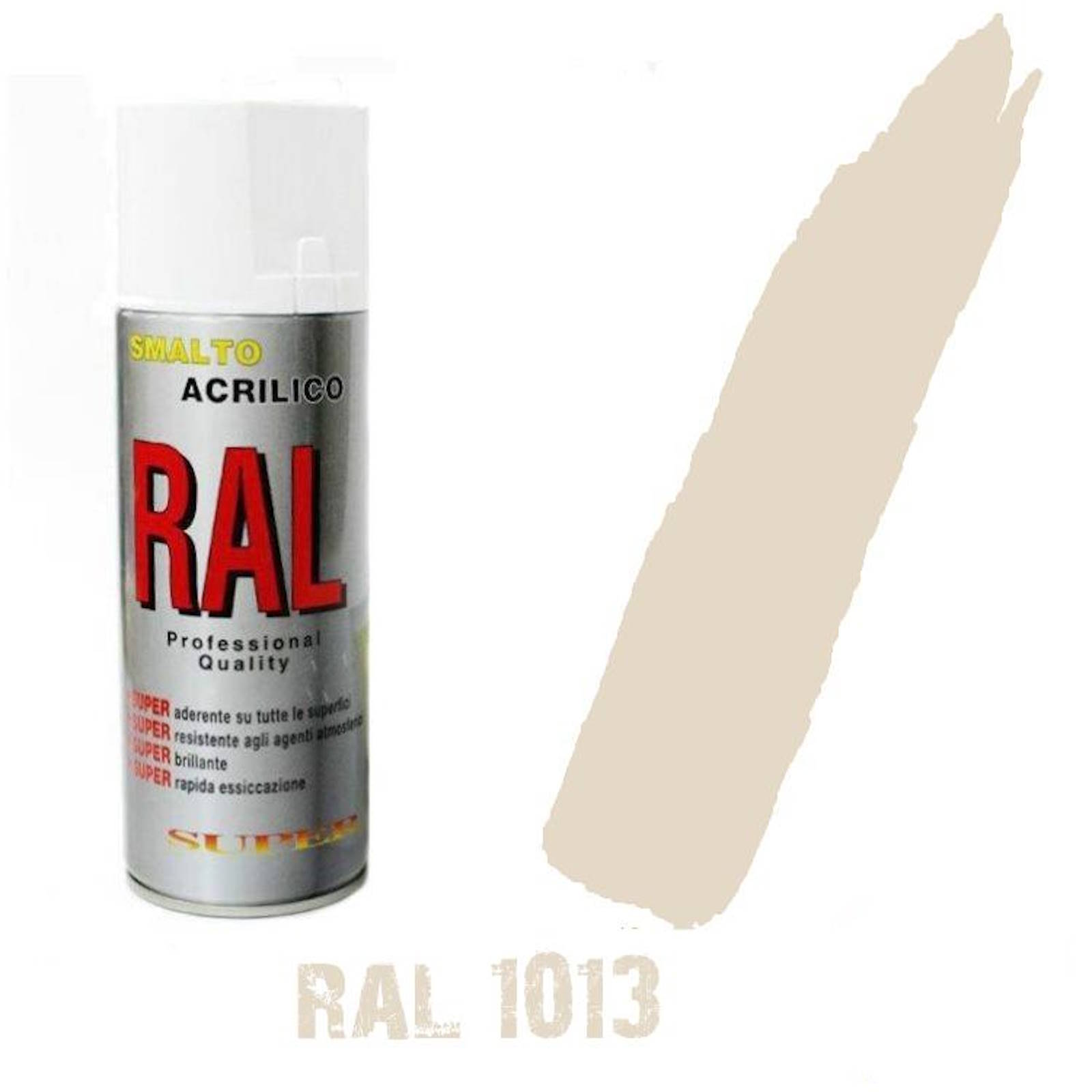 Bomboletta Spray Avorio Chiaro Infissi Alluminio Ral 1013 Acrilico Vernice Brill