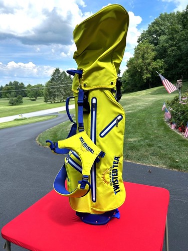 Twisted Tea Golf Stand Bag Advertising Promotion Brand New Beer Alcohol Ad - Picture 3 of 5