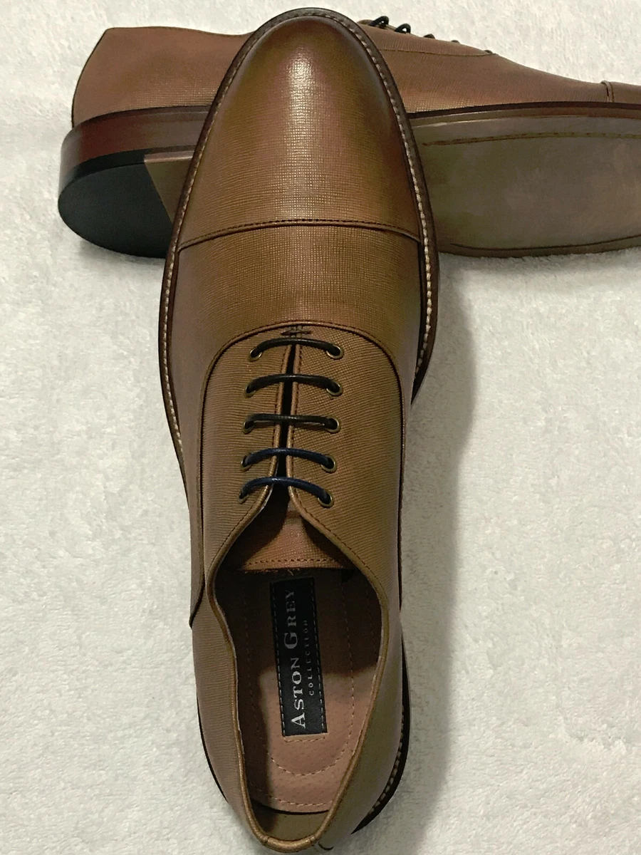 Aston grey mens dress deals shoes