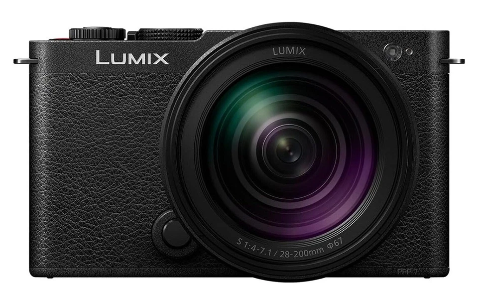 New Panasonic Lumix S9 Full-Frame Mirrorless Camera 28-200mm Lens DC-S9HE-K