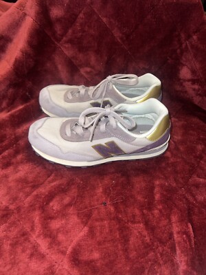VGC! New Balance 515 Womens Size 5 Retro Sneakers Blue Purple Gray